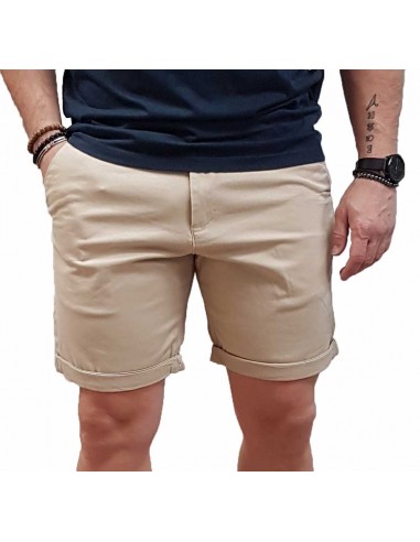 Jack&Jones - 12214237 - Jpst Dave Jj Linen Blend Shorts RET - Moonbeam - Βερμούδα Υφασμάτινη