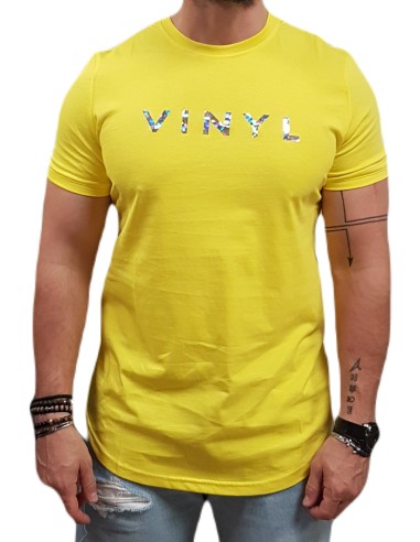 Vinyl Art - 83540-99 - REGULAR FIT - Yellow - μπλούζα μακό