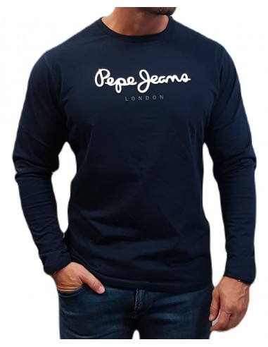 Pepe Jeans - PM508209-595 - Eggo Long N - Navy - μπλούζα μακό
