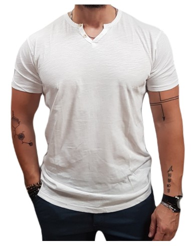 Rebase - 241-RTS-286 - White  - Μπλούζα Μακό