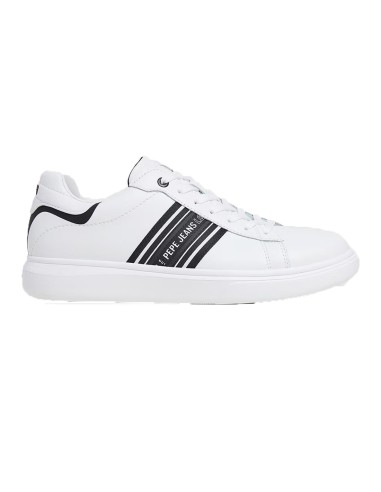 Pepe Jeans - PMS00023-800 - Eaton Street - White - Παπούτσι Ανδρικό