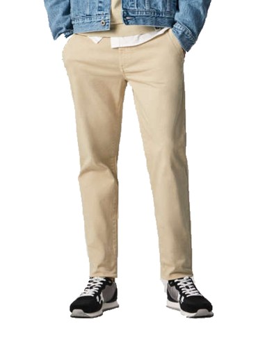 Pepe Jeans - PM210564U444-844- Sloane - Beige - παντελόνι υφασμάτινο