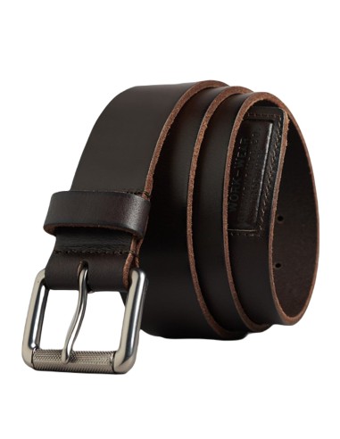 Superdry - M9210116A 02O - Badgeman Belt  - Brown - Ζώνη
