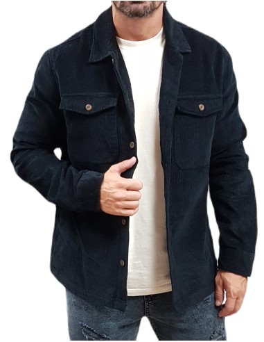 Jack&Jones - 12246303 - Jje Eddie Corduroy Overshirt LS SN - Black  - OvershirtΠουκαμισο κοτλε