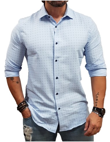 Vittorio Artist - 800-24-037 - L Blue - Πουκάμισο