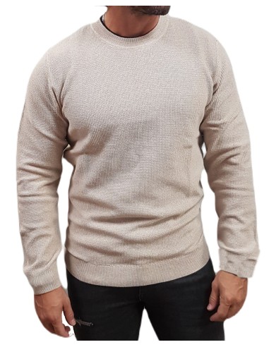 Jack&Jones - 12259647 - Jprc Lucas Structure Knit Crew Neck - Pure Cashmere - Μπλούζες Πλεκτά