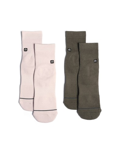 Emerson - 241.EU08.43 - Basic Mid Crew - PINE/LILAC - Κάλτσες