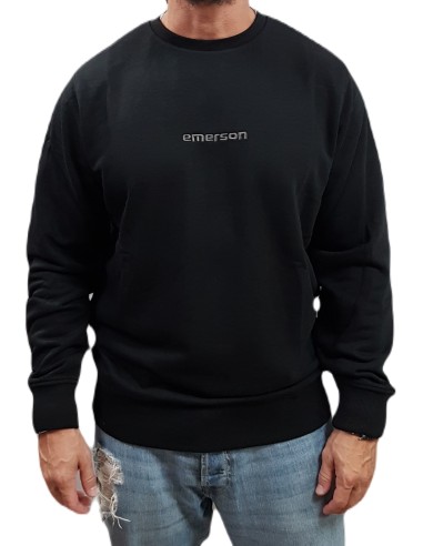 Emerson - 242.EM20.51 - Black - Regular Fit - Φούτερ
