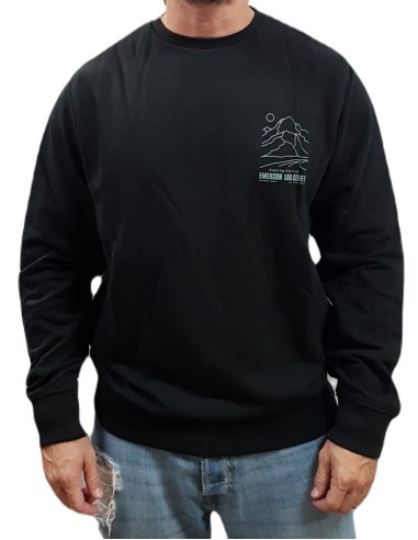 Emerson - 242.EM20.15 - Black - Regular Fit - Φούτερ