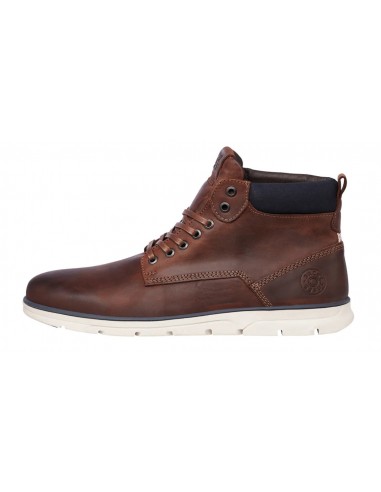 Jack&Jones - 12159513 - JFW Tubar Leather - Brandy Brown - Ανδρικά Μποτάκια