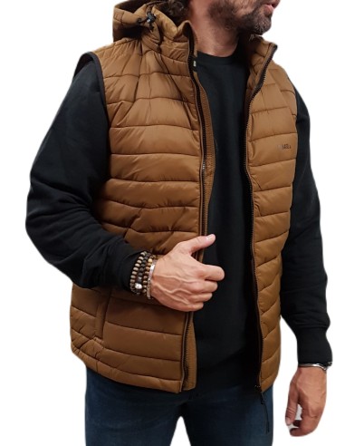 Rebase - 242RSJK-2001 - Cigar - Sleeveless Jacket - Μπουφάν Αμάνικο