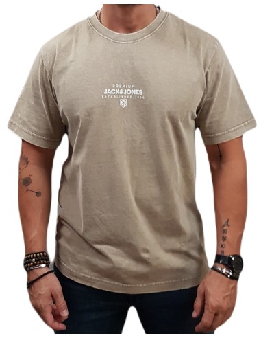 Jack&Jones - 12262704  - Jpr Blu Axton SS Tee - Overland Trek - Regular Fit - μπλούζα μακό