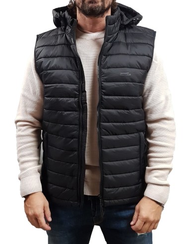 Rebase - 242RSJK-2001 - Black - Sleeveless Jacket - Μπουφάν Αμάνικο