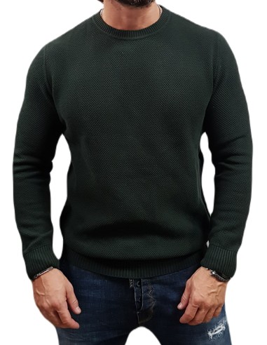Rebase - 242RKNIT-8011 - Deep Forest - Μπλούζες Πλεκτά