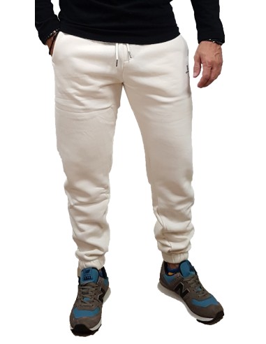 Rebase - 242RPAN-6000 - Fleece Pants - Polar White - Regular Fit - Φόρμα