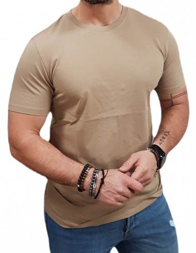 Jack&Jones - 12156101 - Jje Organic Basic Tee SS 0-Neck Noos - Crockery - Κοντομάνικο μπλουζάκι