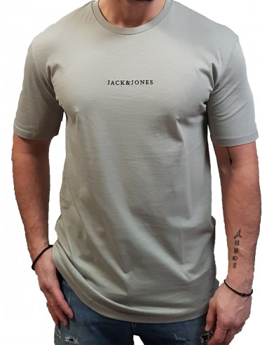 Jack&Jones - 12224068 - Jj Studio TEE SS Crew Neck - Wrouht Iron - T-shirt