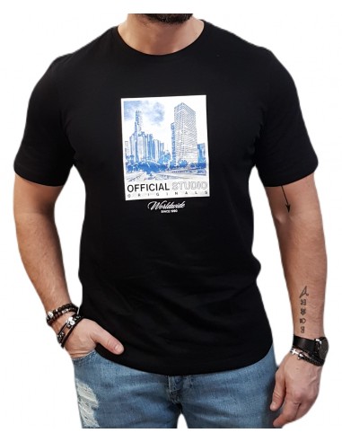 Jack&Jones - 12232996 - Jor Booster TEE SS Crew Neck Jan23  - Black - T-shirt