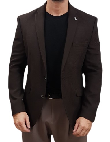 19V69 Versace - 08.32.Paolo Jacket - Brown - Σακάκι