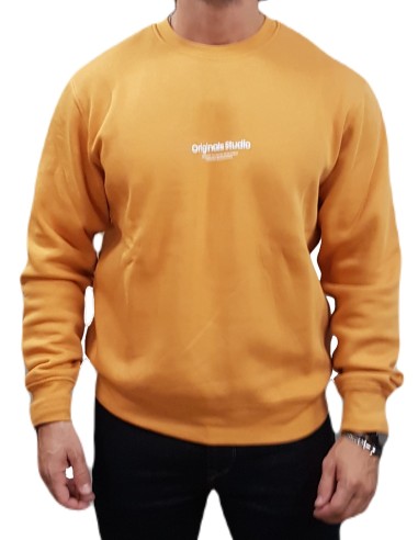 Jack&Jones - 12241694 - Jor Vesterbro Sweat Crew Neck Noos - Honney Yellow  - Φούτερ
