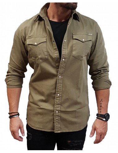 Jack&Jones - 12138115 - Jje Sheridan Shirt L/S Noos - Forest Night - Slim Fit - πουκάμισο