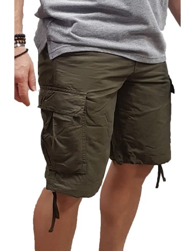 Jack&Jones - 12248685 - JPSTCOLE BARKLEY JJ Cargo Short SN - Olive Night - Βερμούδα Υφασμάτινη
