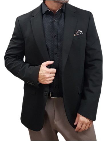 Jeff - J1-052JF - Ezra Blazer - Black - Regular Fit - Σακάκι