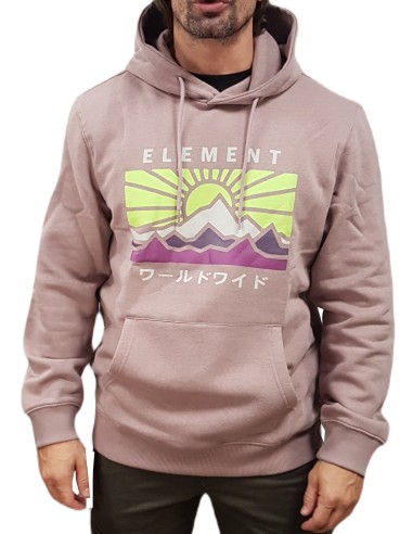 Element - ELYSF00259 - Kyoto - Pullover Hoodie - pjt0/purple dove - Regular Fit - Φούτερ
