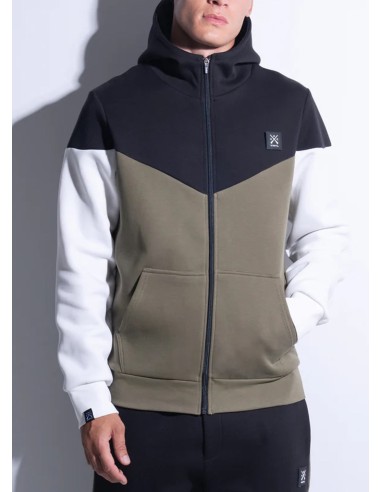 Vinyl Art - 27240-04 - Zip Hoodie  - Khaki - Regular Fit - Φούτερ Ζακέτα