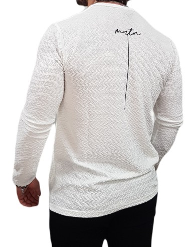 MRT Martini - 11124 - Slim Fit - White - Μπλούζα Μακό