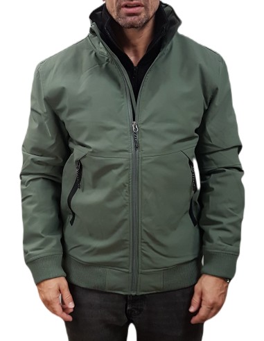 Emerson - 242.EM10.65 - Olive - Bomber Jacket - Eco-Friendly - Μπουφάν