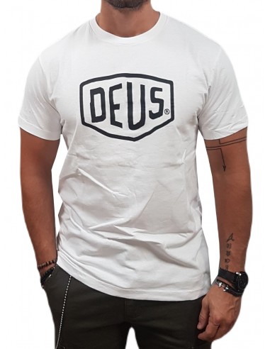 Deus Ex Machina - DMW41808E-WHT - Shleld TEE - Vintage White - Μπλούζα μακό