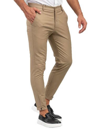 Vittorio Artist - 500-2324 F/W-Alto - Beige - Παντελόνι Υφασμάτινο