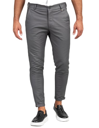 Vittorio Artist - 500-2324 F/W-Alto - Grey - Παντελόνι Υφασμάτινο