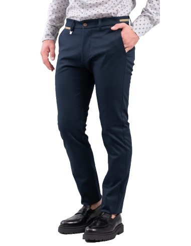 Vittorio Artist - 500-2425 F/W-Como - Blue - Παντελόνι Υφασμάτινο