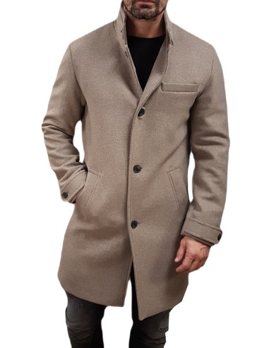 Jack&Jones - 12258672 - EMelton Wool Coat SN - Greige - Παλτό