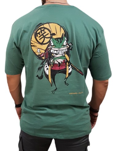 Brokers - 24517-204-751(057) - Green - Loose Fit - Μπλούζα μακό
