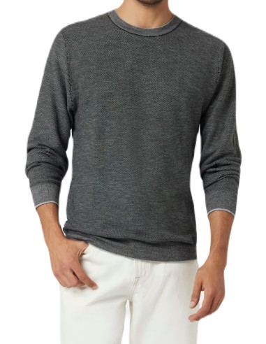 Guess - M4BR04Z3H82-FJ63 - EARLE STITCHED - Black - Μπλούζες Πλεκτά