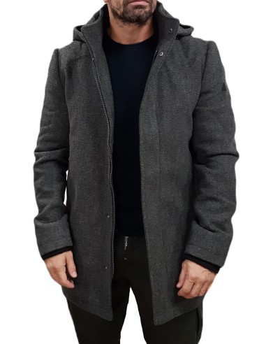 Biston - 52-201-123 - Dk Grey - Παλτό