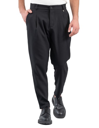 Vittorio Artist  - 500-2425-Pantova - Black  - Παντελόνι υφασμάτινο