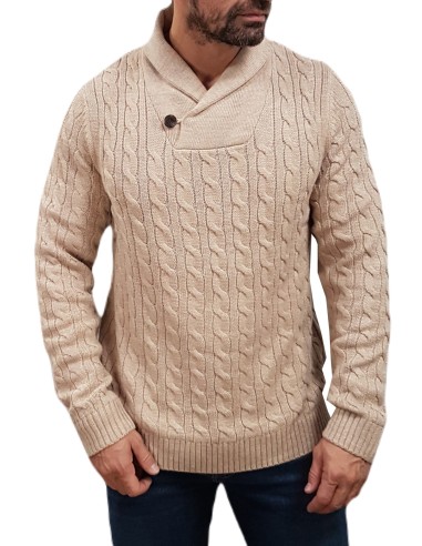 Jack&Jones - 12259704 - Jpr Blu Crash Knit Crew Shawl Neck - Pure Cashmere - Regular fit  Μπλούζες Πλεκτά