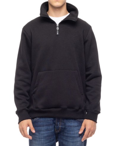 Cover - ZX451-29 - F Skipper - Black - Φούτερ HALF ZIP