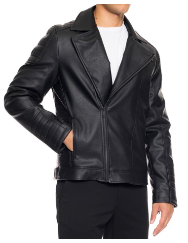 Biston - 52-201-044 - Black - Μπουφάν Δερματίνη Perfecto