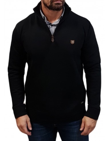Visconti - 2792-4 - Black - Μπλούζα Μακό  HALF ZIP