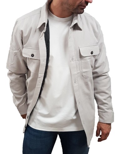 Rebase - 242RGS-5012 - Lt Grey - Overshirt  Πανωφόρι