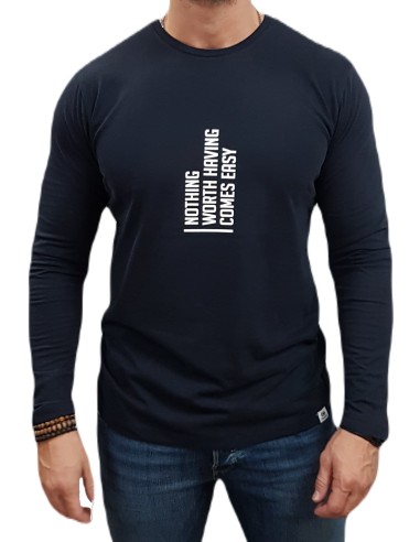 Camaro - 24527-542-751(077) - Navy - Μπλούζα μακό
