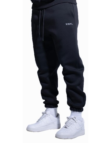Vinyl Art -  05412-01 - Needlecraft Logo Pants - Black - Regular Fit - Φόρμα