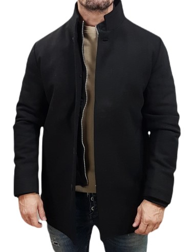 Jack&Jones - 12258674 - Jje Harrison Wool Jacket SN - Black - Παλτό