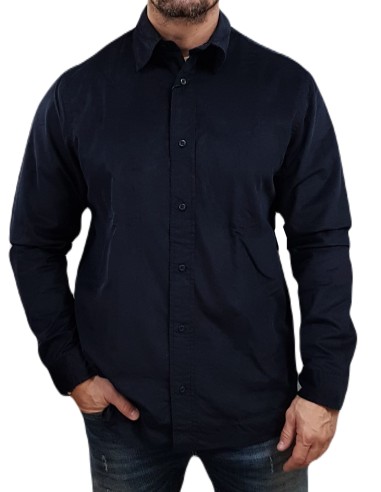 Jack&Jones - 12260725 - Jprcc Regent Corduroy Comfort  Shirt LS - Night Sky - Πουκάμισο κοτλέ