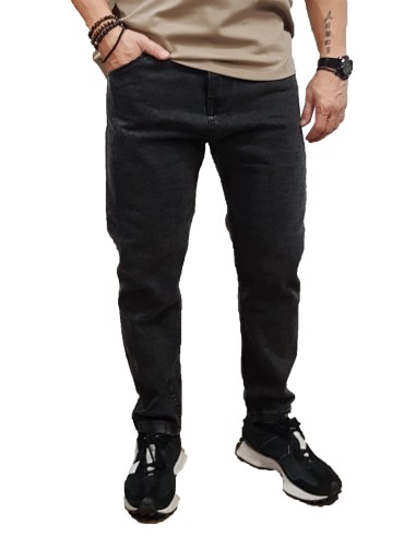 Cover - Monaco - G1294-29 - Black Denim - 3D Loose Fit - Παντελόνι Jean